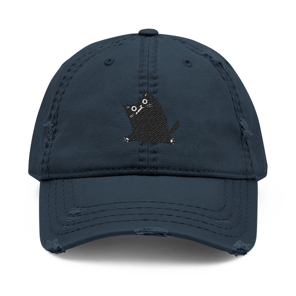 Jasmine - Distressed Hat (Embroidery)