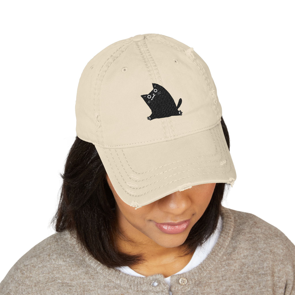 Jasmine - Distressed Hat (Embroidery)