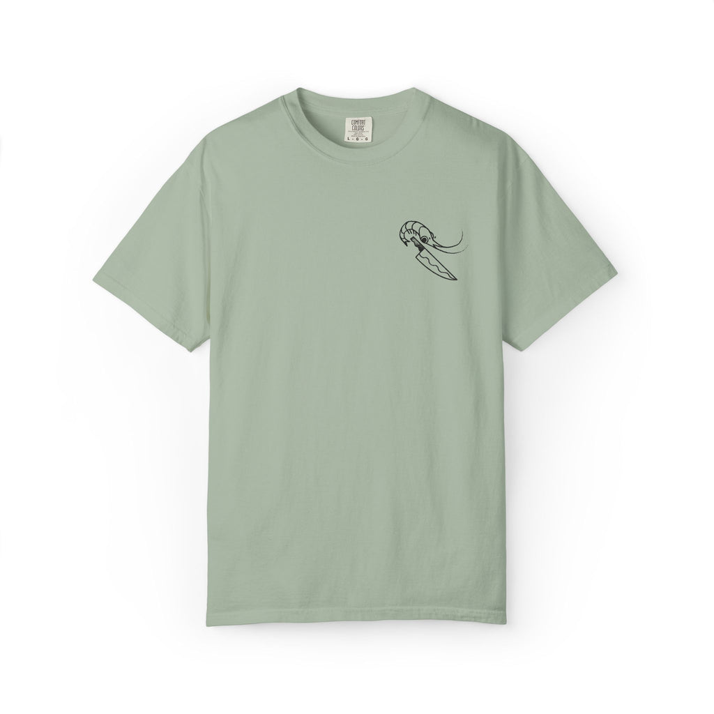Knife Prawn - Embroidered T-Shirt