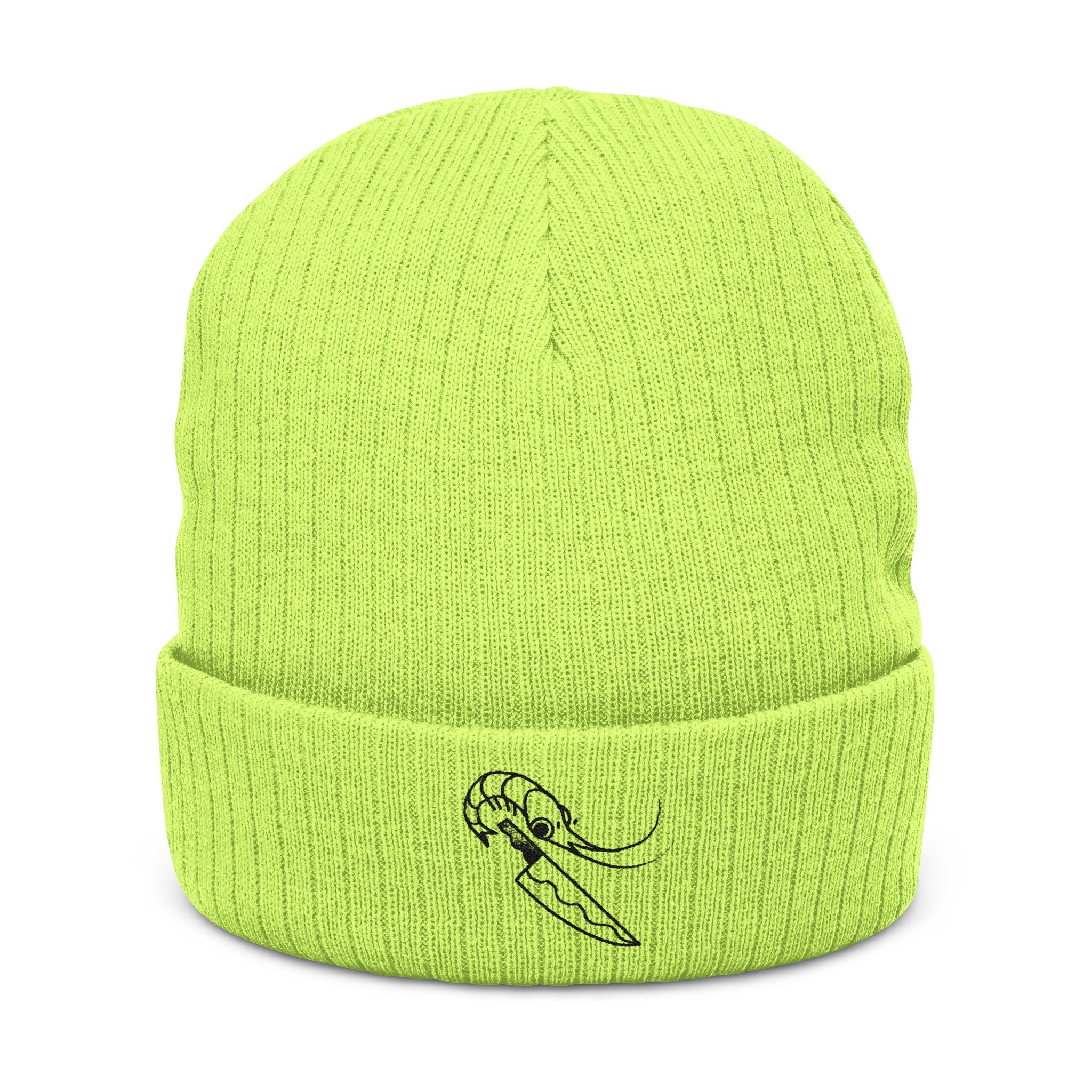 Knife Prawn - Embroidered Beanie