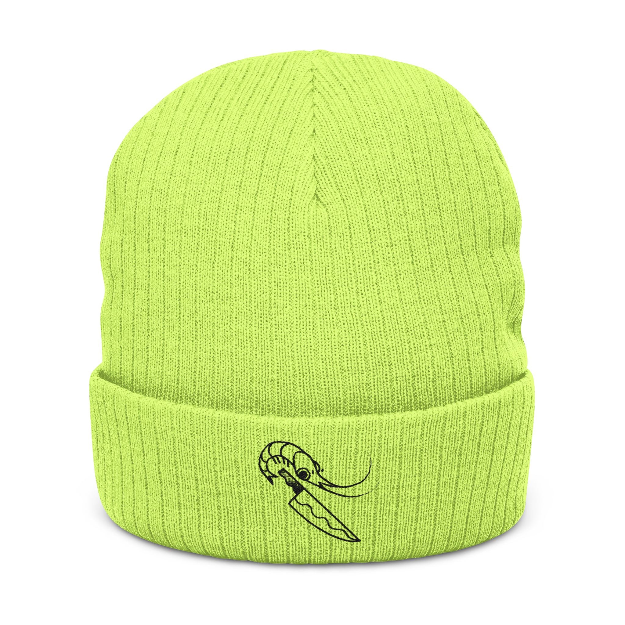 Knife Prawn - Embroidered Beanie
