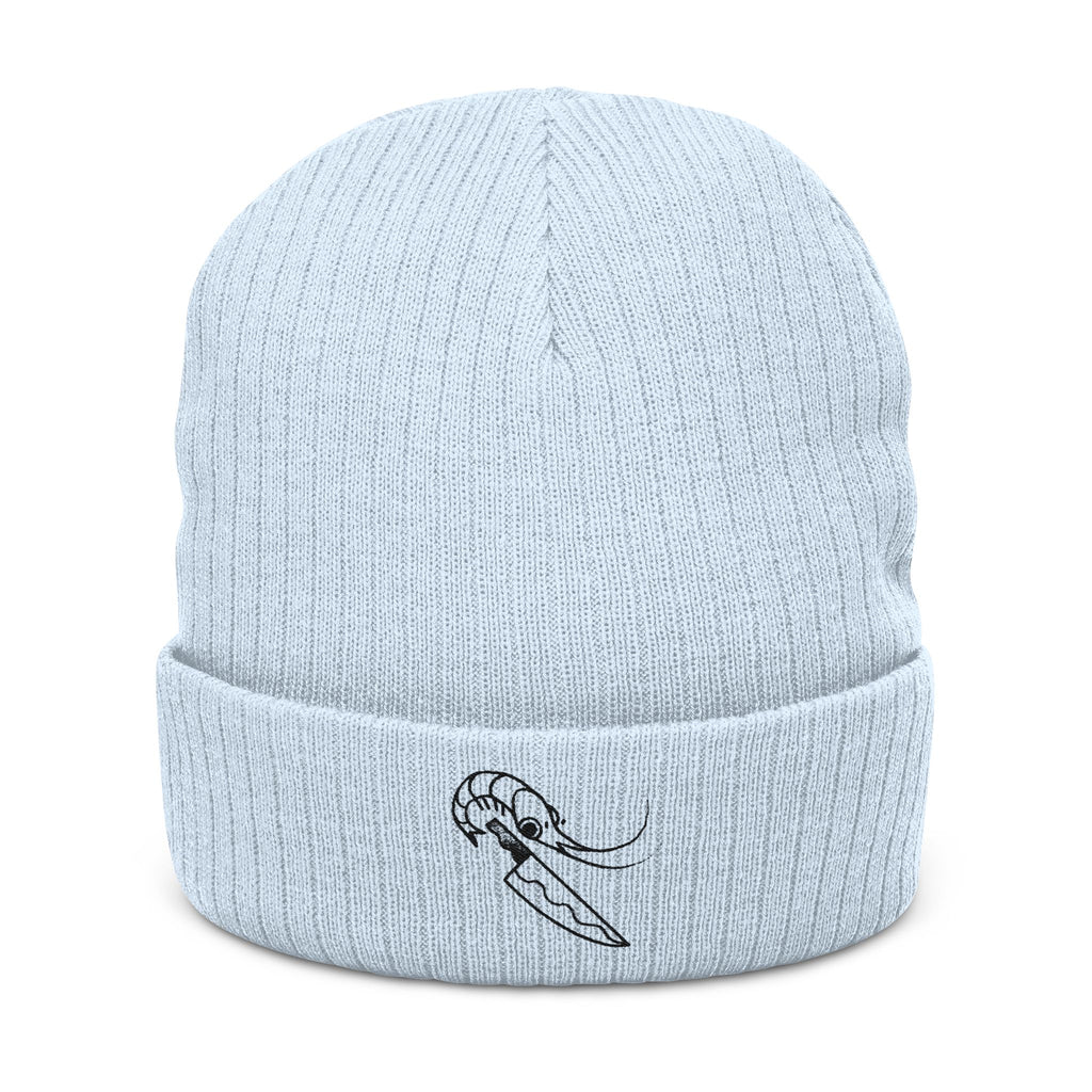Knife Prawn - Embroidered Beanie