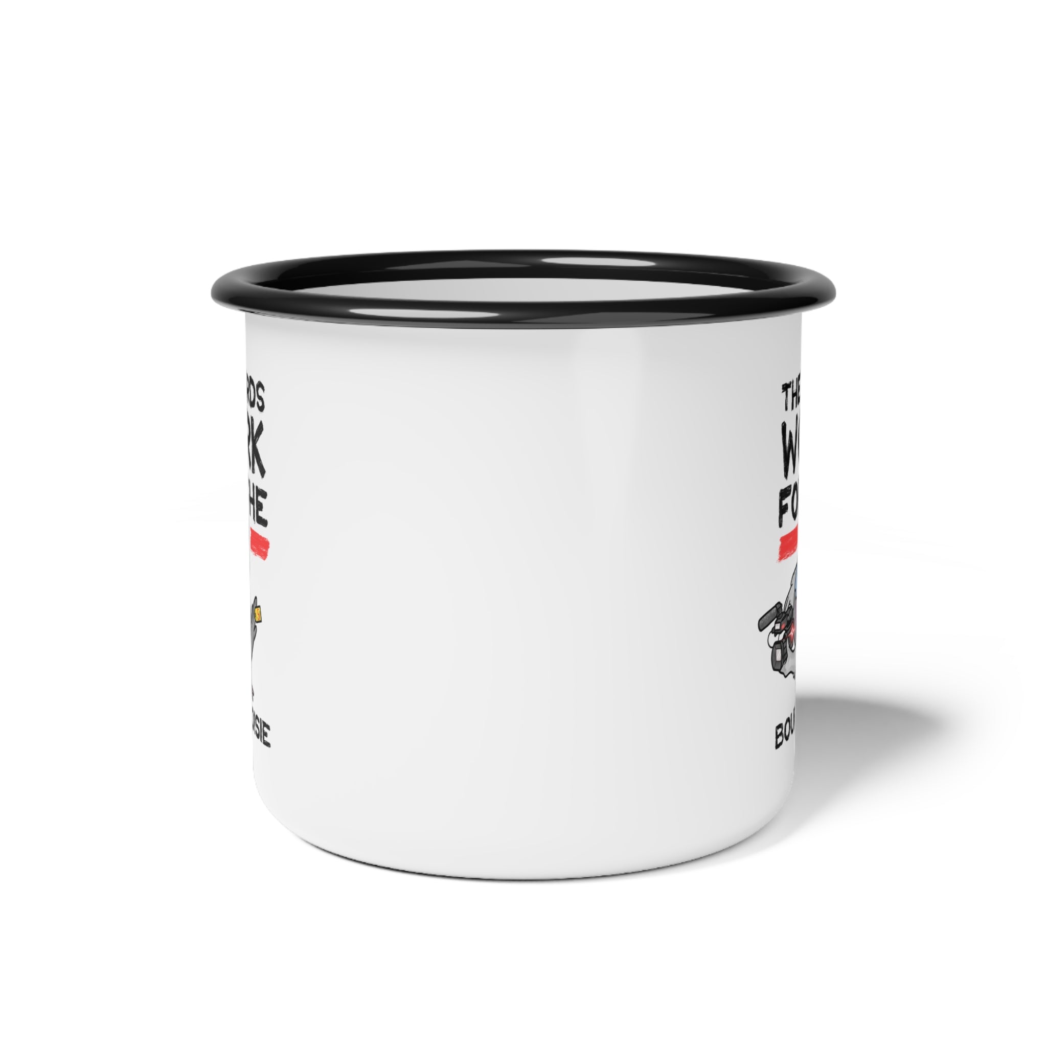 The Birds Work for the Bourgeoisie - Enamel Mug