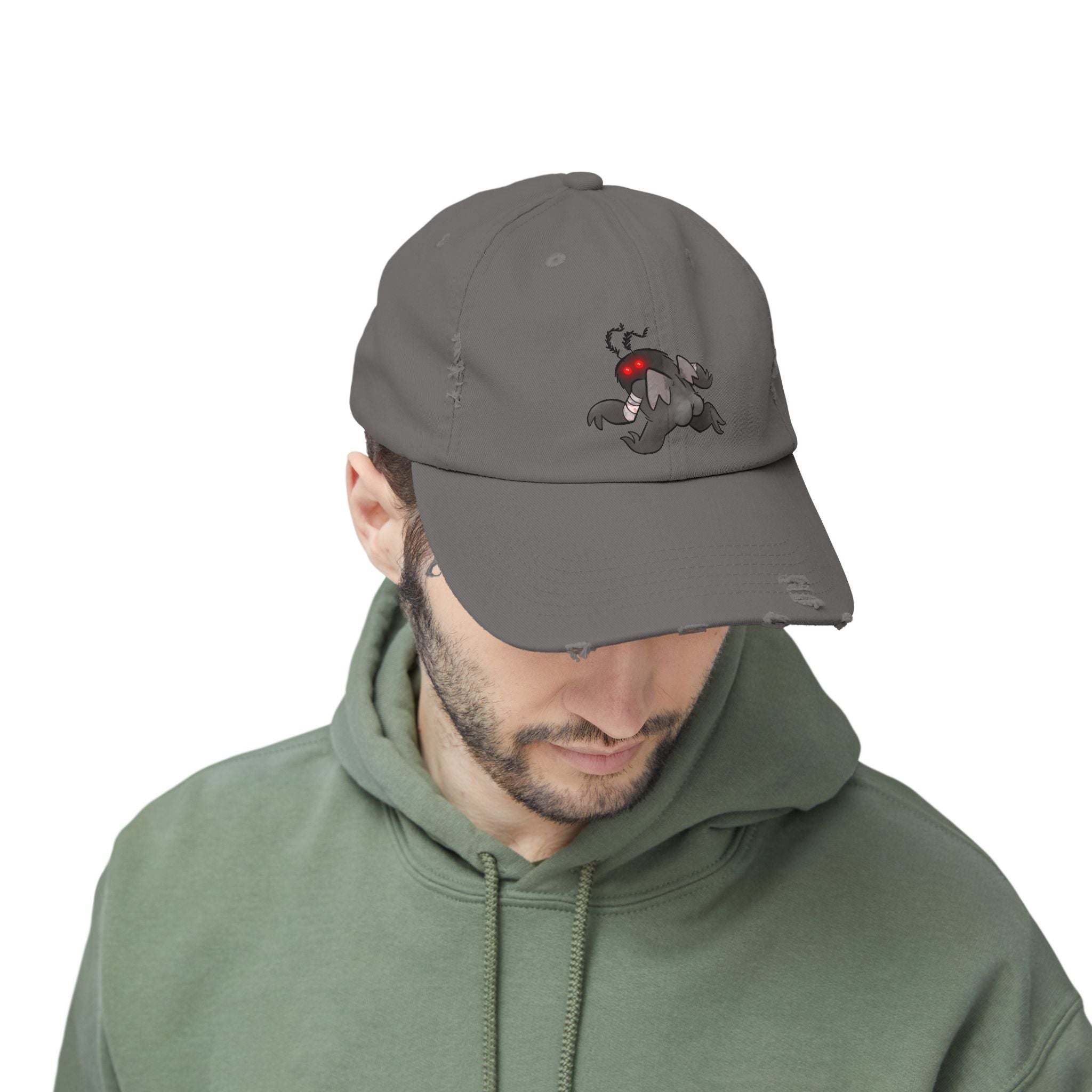 Mothman - Distressed Cap