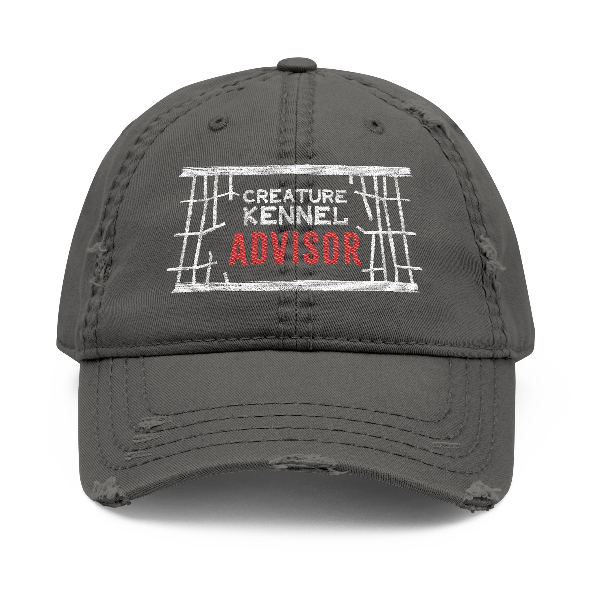 Hello, my name is ADVISOR - Distressed Hat (Embroidery)