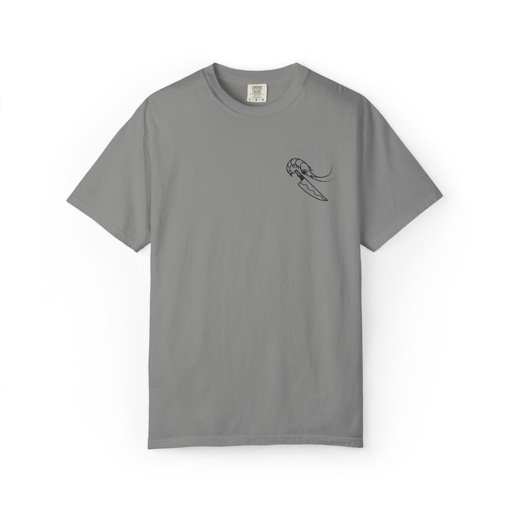 Knife Prawn - Embroidered T-Shirt