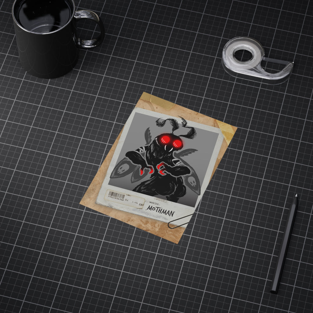 Sharp Mothman - Art Print