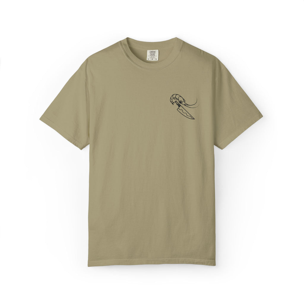 Knife Prawn - Embroidered T-Shirt
