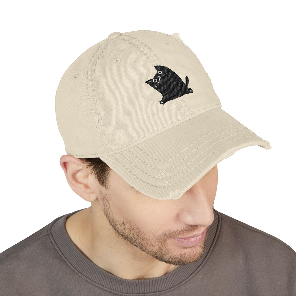 Jasmine - Distressed Hat (Embroidery)
