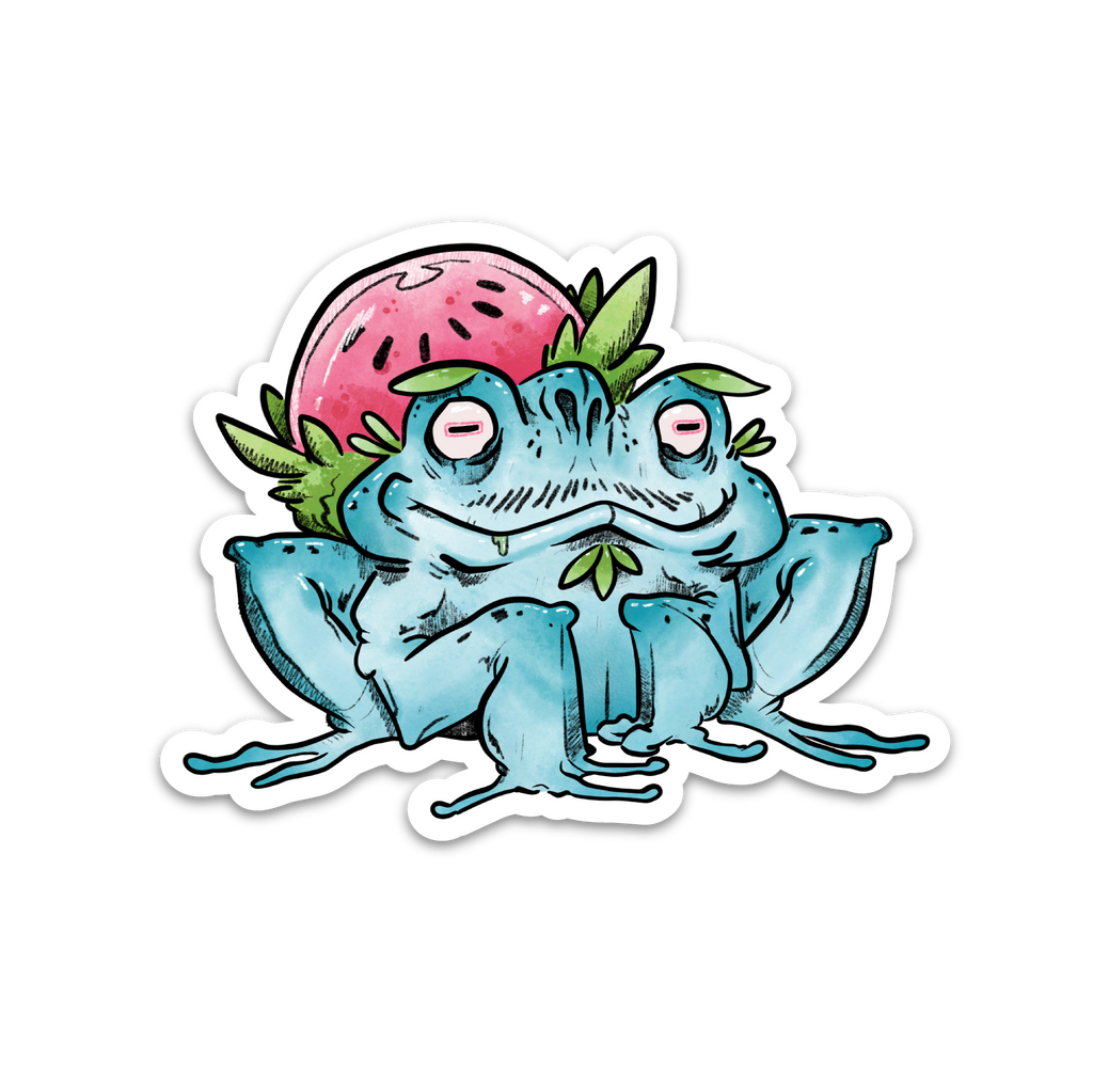 MelonFrog - Vinyl Sticker [3" x 4"]