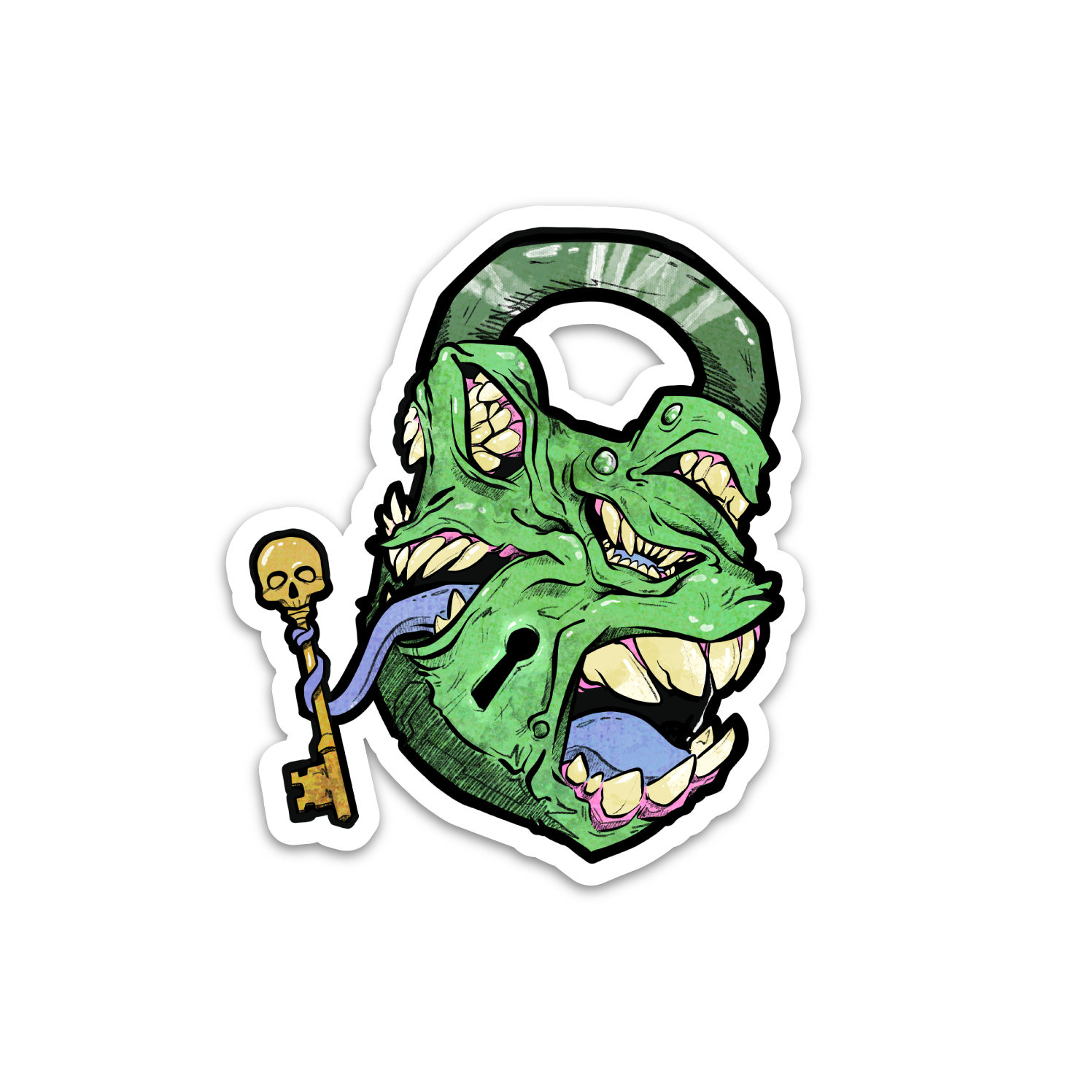 Lockheart - Vinyl Sticker [3" x 4"]