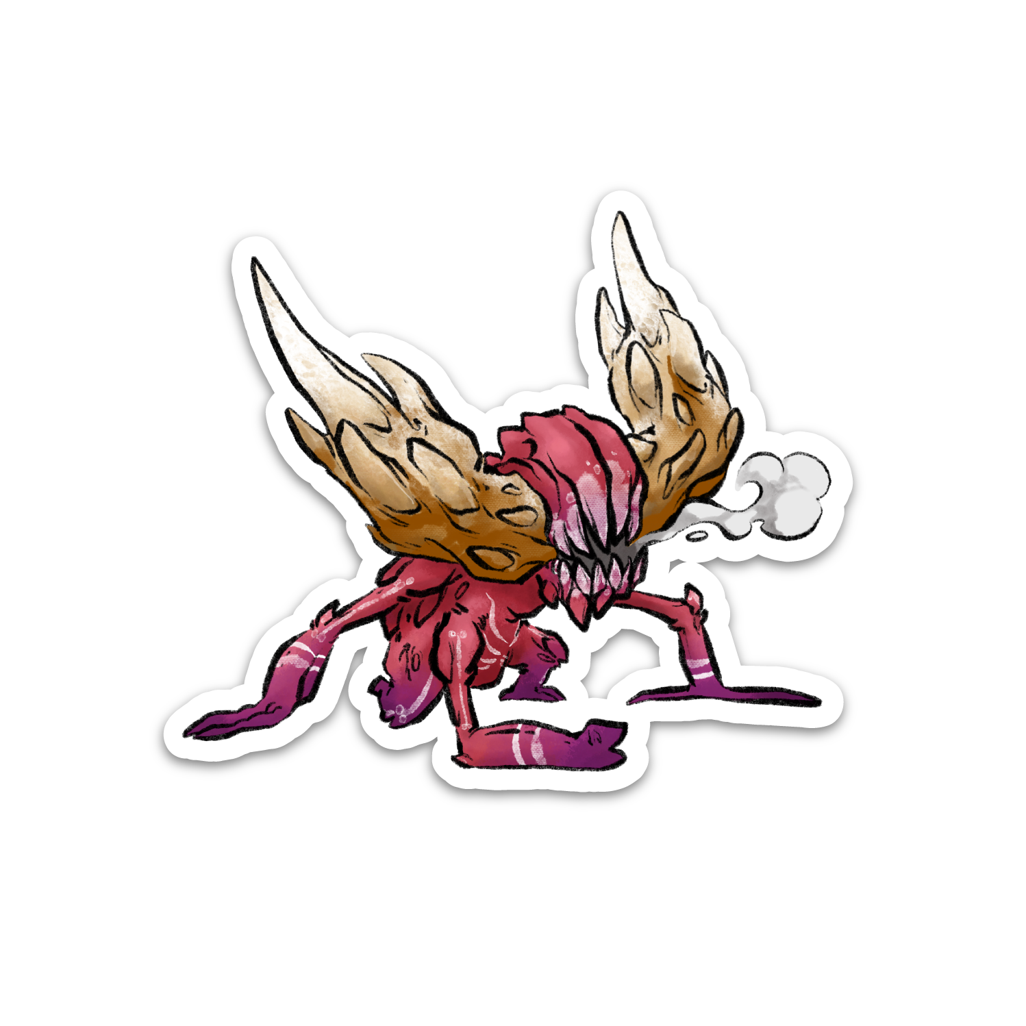 Break Neck - Vinyl Sticker [3" x 4"]