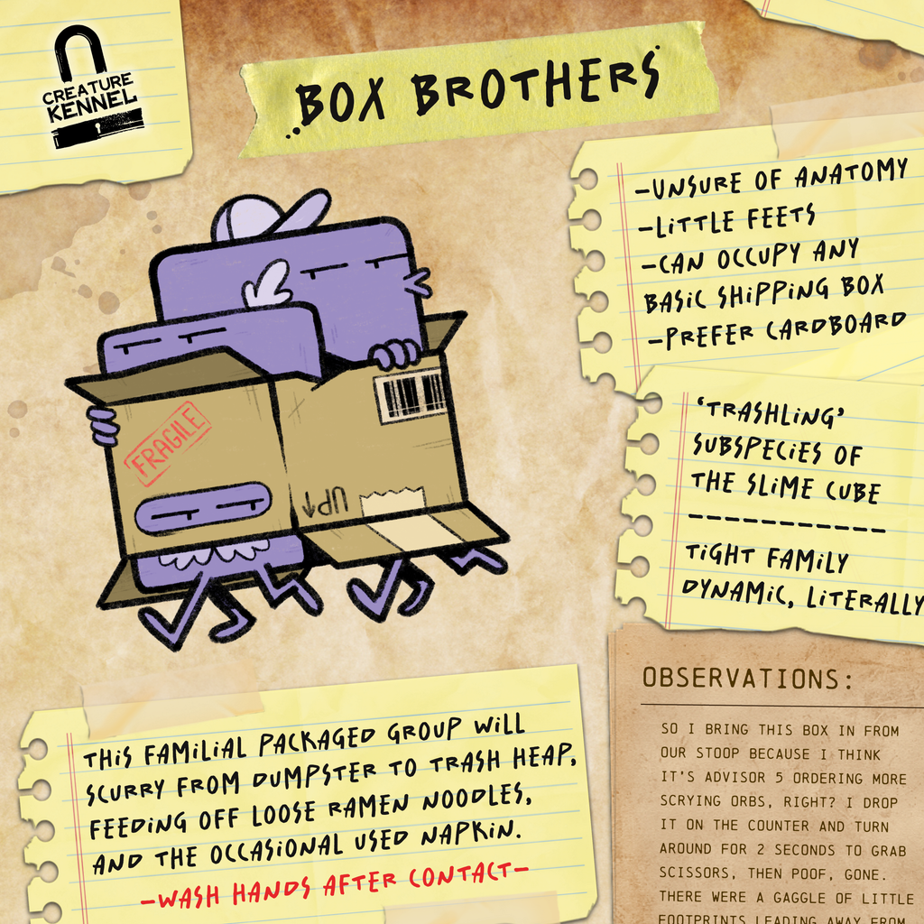 Box Brothers - Vinyl Sticker [3" x 4"]