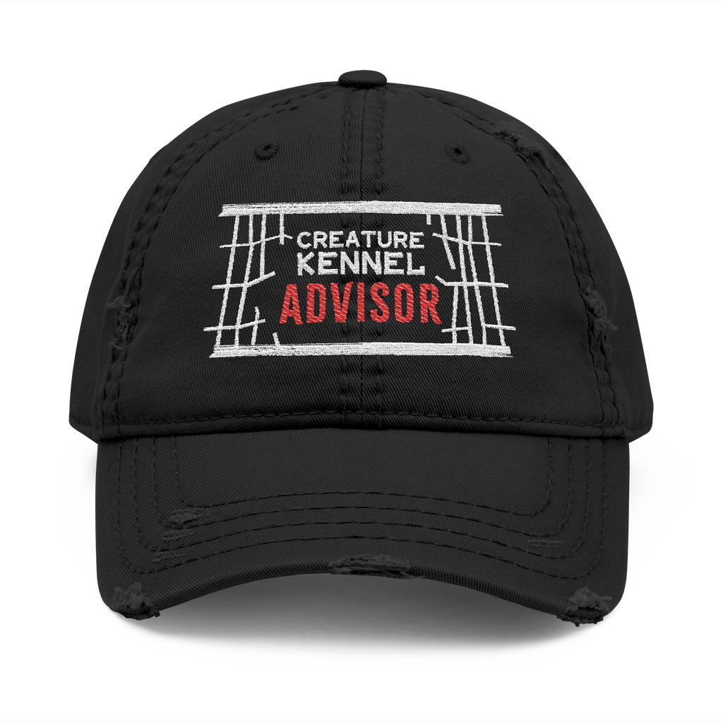 Hello, my name is ADVISOR - Distressed Hat (Embroidery)