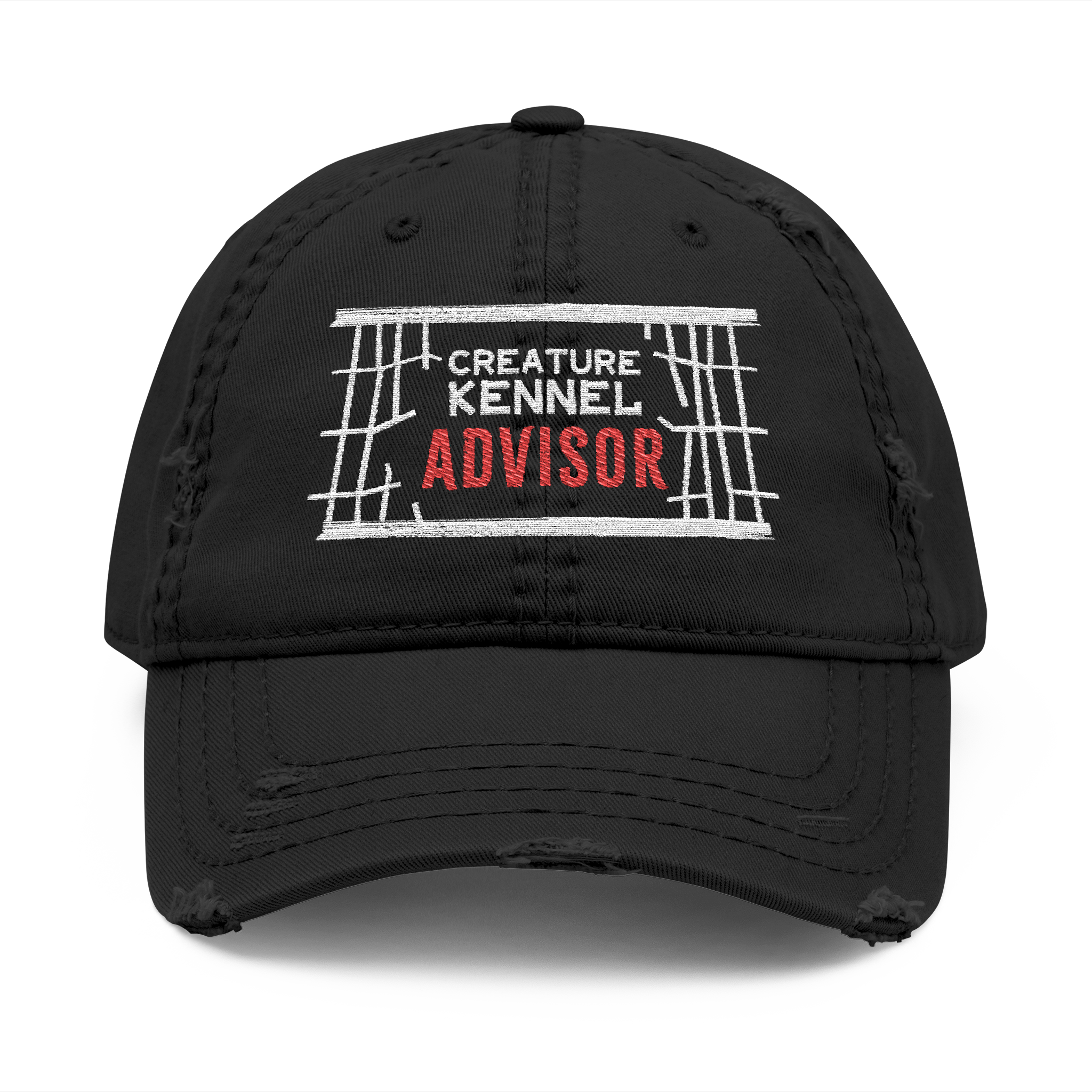 Hello, my name is ADVISOR - Distressed Hat (Embroidery)