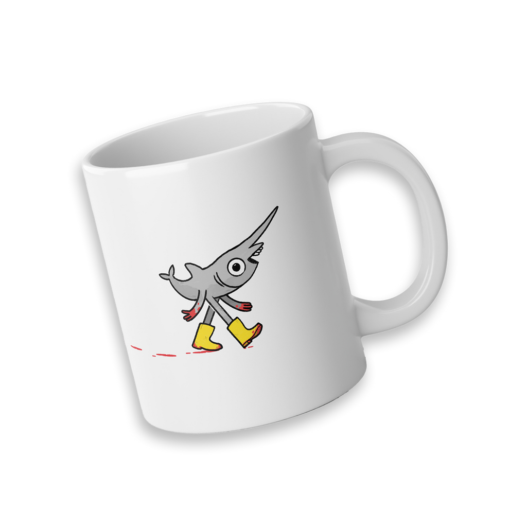 Gary the Friendly Goblin Shark - Ceramic 20oz Mug