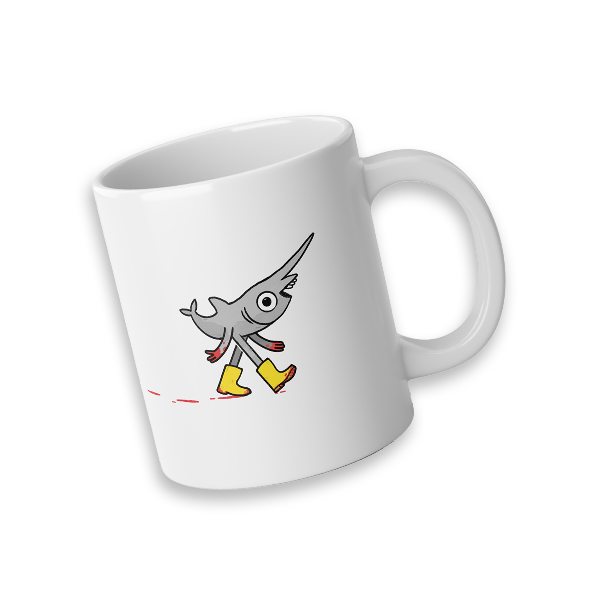 Gary the Friendly Goblin Shark - Ceramic 20oz Mug