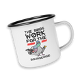 The Birds Work for the Bourgeoisie - Enamel Mug