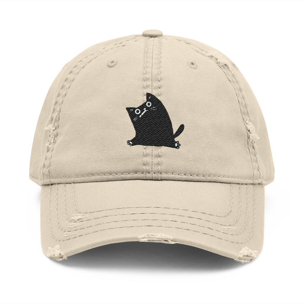 Jasmine - Distressed Hat (Embroidery)