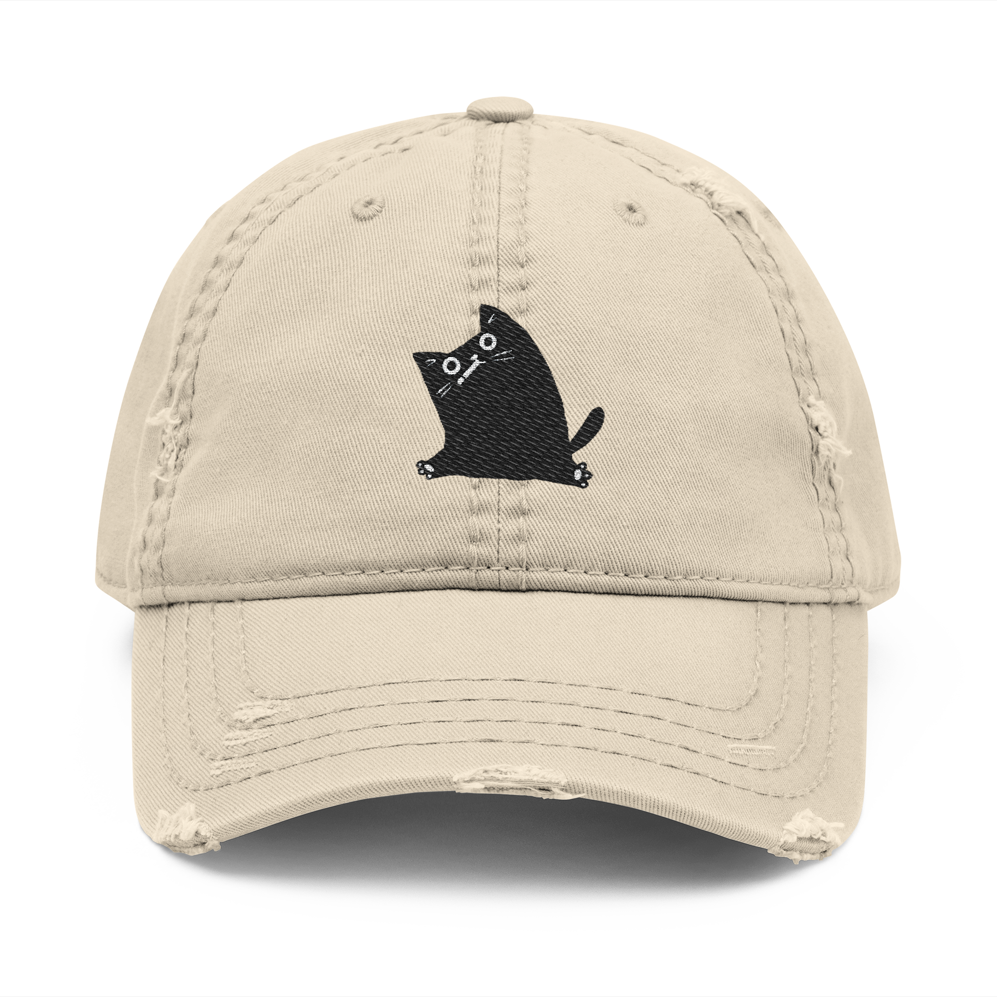 Jasmine - Distressed Hat (Embroidery)