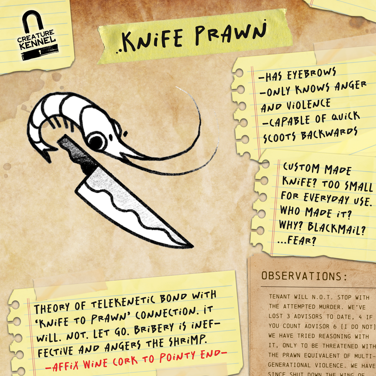 Knife Prawn - Hooded Sweatshirt