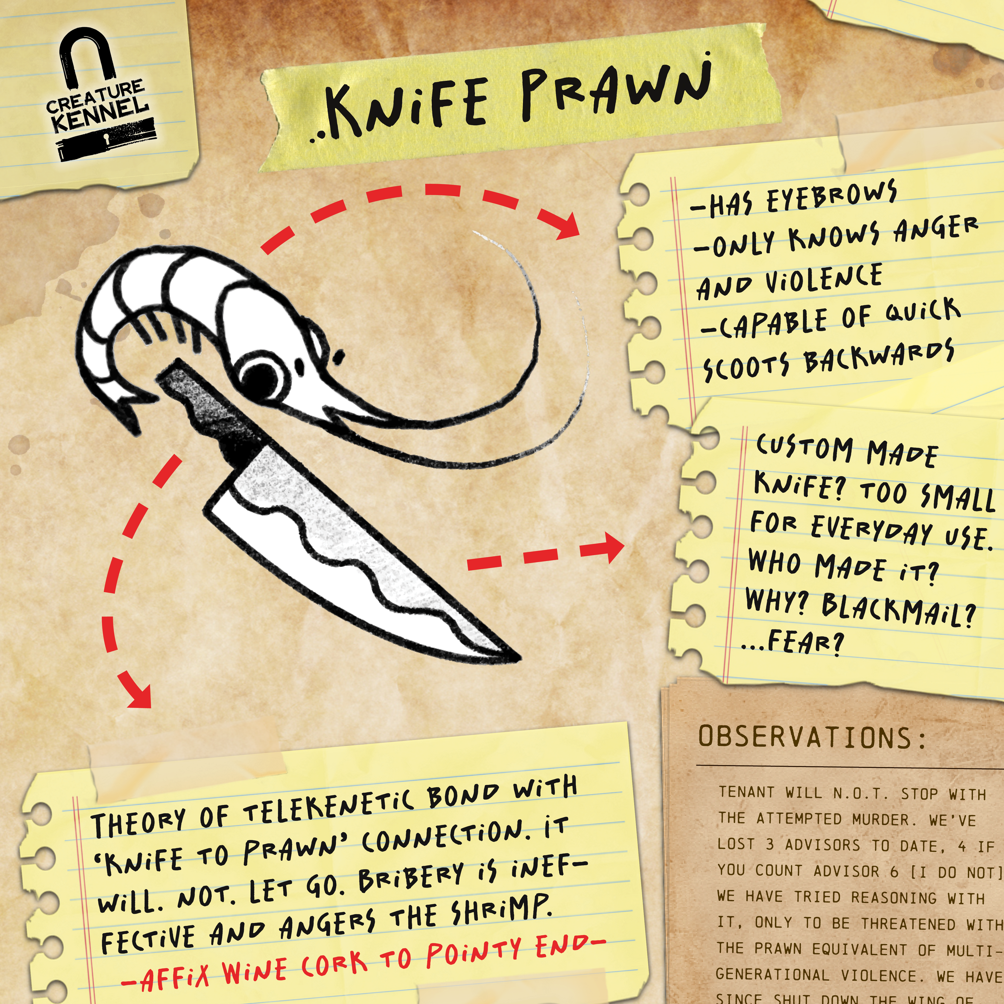 Knife Prawn - T-Shirt