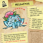 MelonFrog - Vinyl Sticker [3" x 4"]