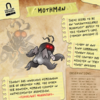 Mothman - Vinyl Sticker [3" x 4"]