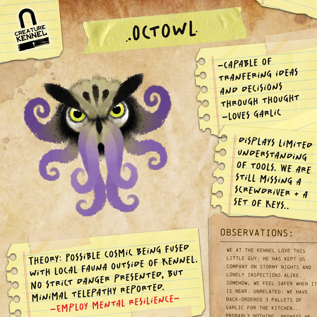 Octowl - T-Shirt