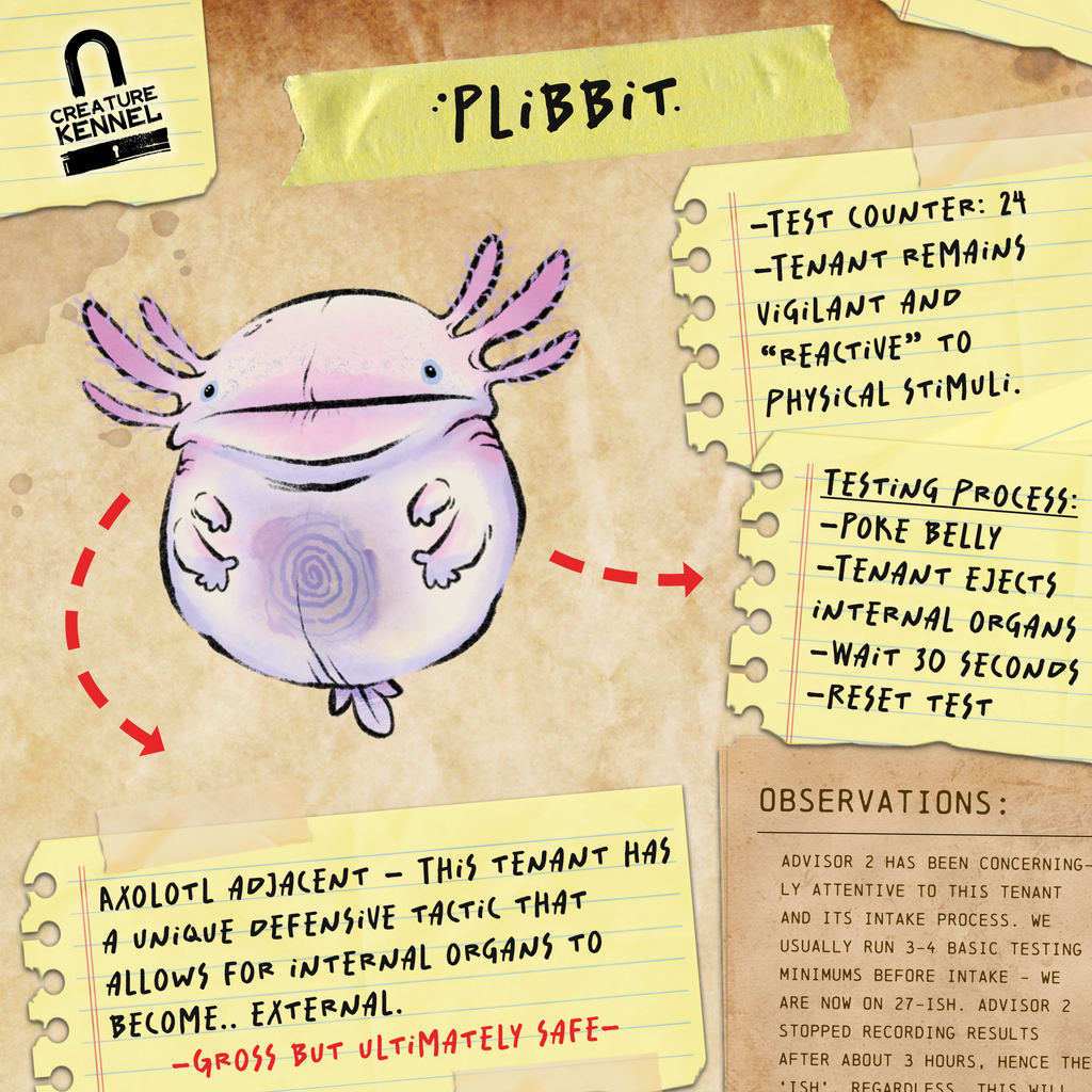 Plibbit - Vinyl Sticker [3" x 4"]