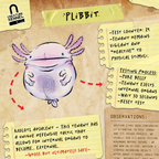Plibbit - Vinyl Sticker [3" x 4"]