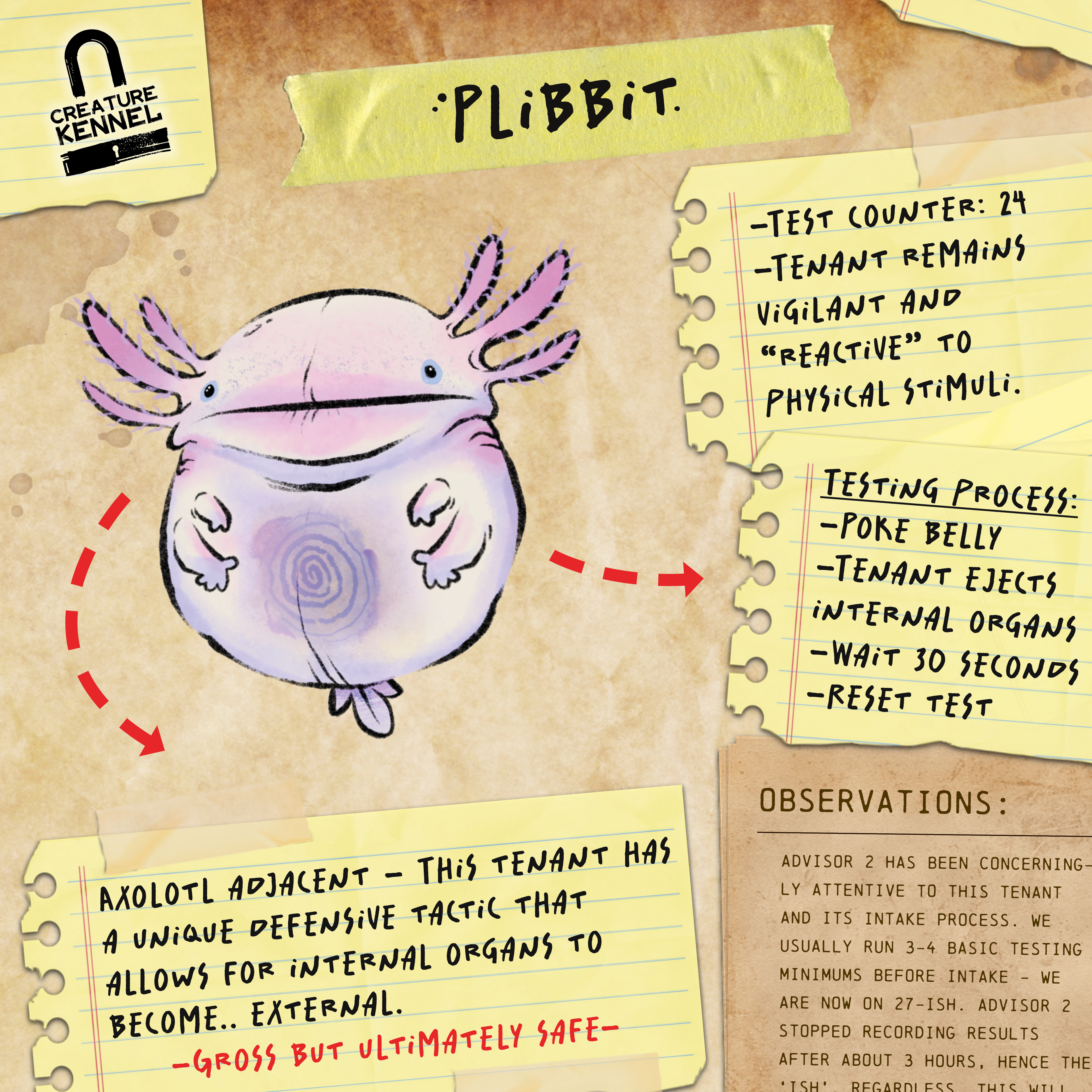 Plibbit - Vinyl Sticker [3" x 4"]