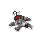 Mothman - Vinyl Sticker [3" x 4"]