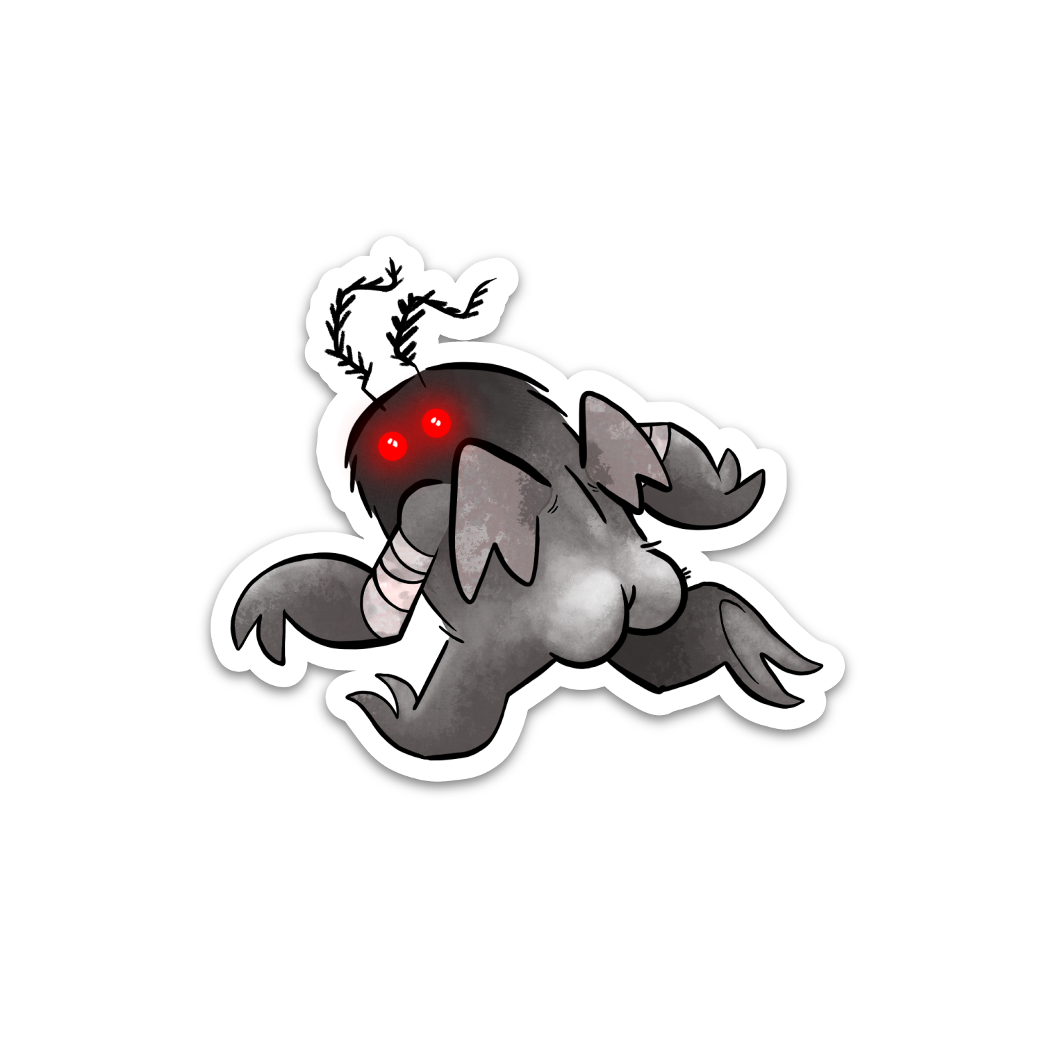 Mothman - Vinyl Sticker [3" x 4"]