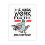 The Birds Work for the Bourgeoisie - Art Print