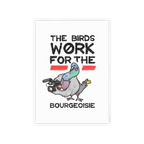 The Birds Work for the Bourgeoisie - Art Print